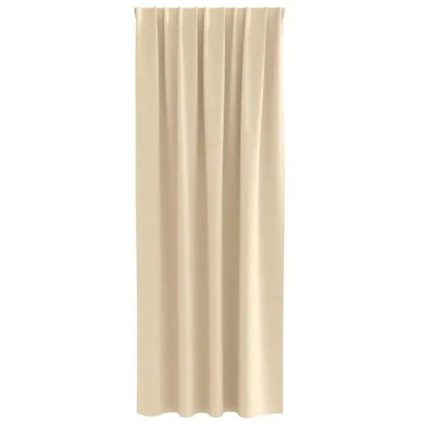 Pimendavad kardinad 80–90% valguse blokeeringuga, kreem, 225 x 140 cm, 2 tk, polüester – 4