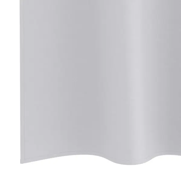 Pimendavad kardinad rõngastega, 2 tk, kahvatu hall, 260 x 140 cm, polüester – 6