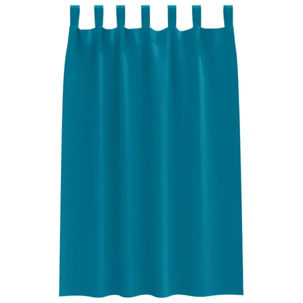 Pimendavad kardinad 2 tk, türkiis, 175 x 140 cm, polüester – 4