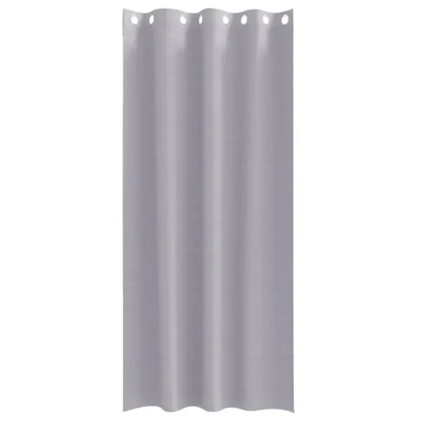 Pimendavad rõngaskardinad, 2 tk, metallhall polüester, 260 x 140 cm – 4