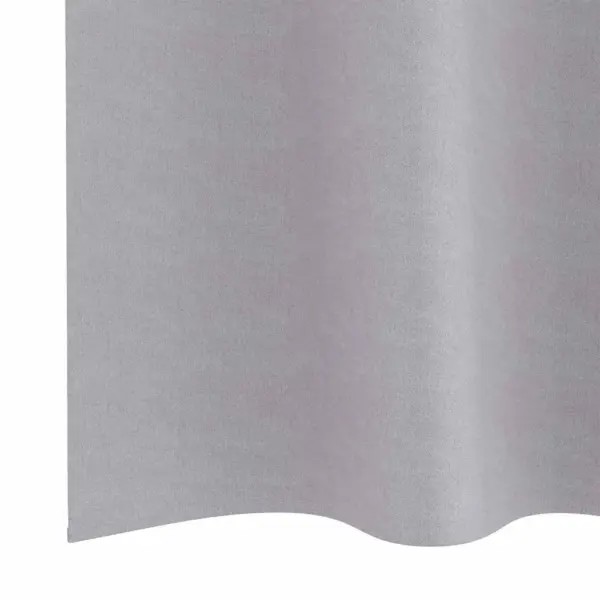 Pimendavad rõngaskardinad, 2 tk, metallhall polüester, 260 x 140 cm – 6