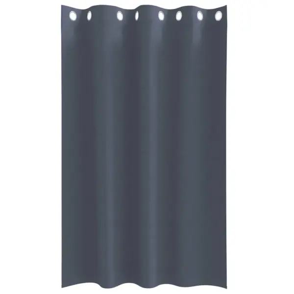 Pimendavad rõngaskardinad, 2 tk, antratsiit, 175 x 140 cm, polüester – 4