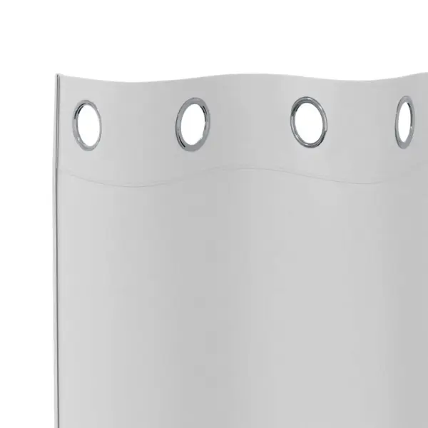 Pimendavad rõngaskardinad, 2 tk, kahvatu hall, polüester, 225 x 140 cm – 5