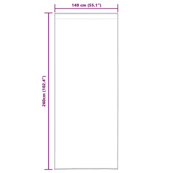 Pimendavad sametkardinad, helehall, 2 tk, 140 x 260 cm – 6