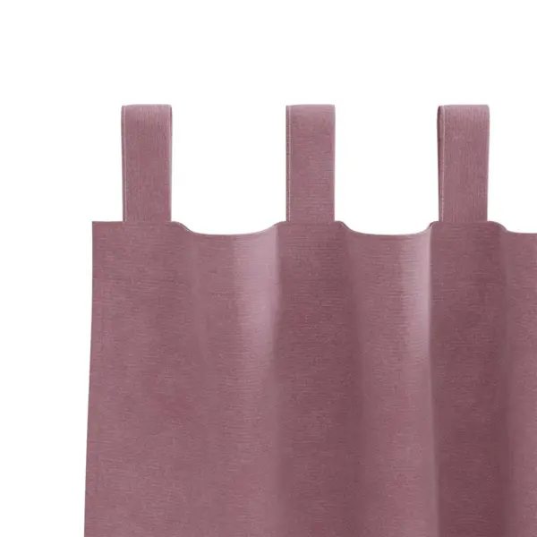 Pimendavad sametkardinad silmustega, tumeroosa, 2 tk, 140 x 260 cm - 5
