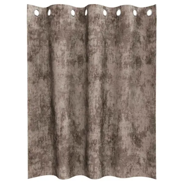 Pimendavad sametkardinad 2 tk, cappuccino, 140 x 140 cm – 4