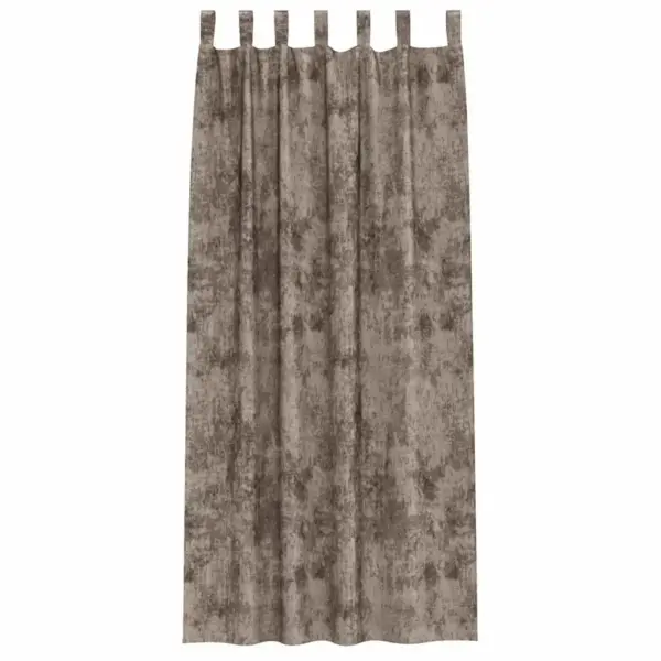 Pimendavad sametkardinad, 2 tk, cappuccino, 260 x 140 cm - 4