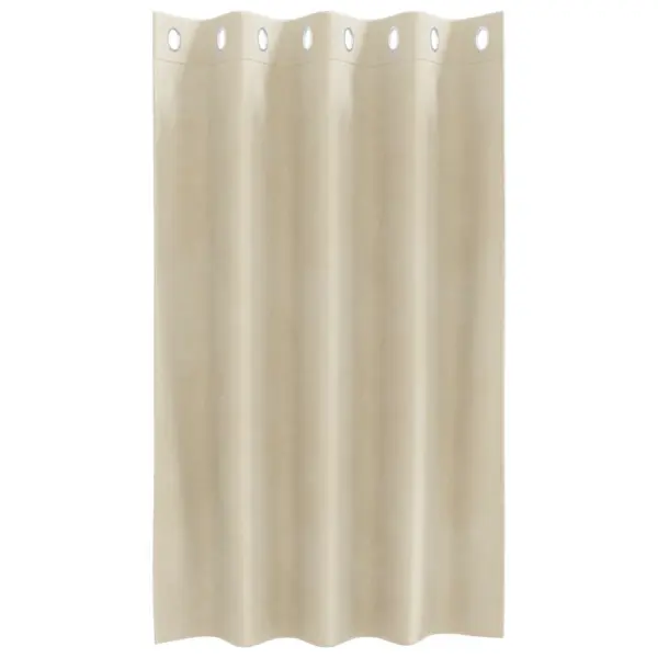 Pimendavad sametkardinad, 2 tk, kreem, 140 x 140 cm – 4