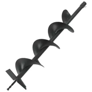 Pinnasepuuri otsak aiapostidele, must teras, 150 x 800 mm