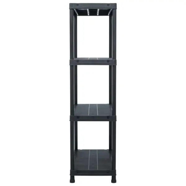 Must plastist hoiuriiul 4 tasapinnaga, 2 tk, 60 x 30 x 138 cm – 4