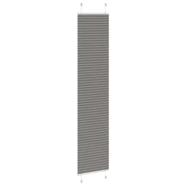 Plisseeritud ruloo antratsiithall, 45 x 200 cm (kanga laius 44,4 cm) - 4