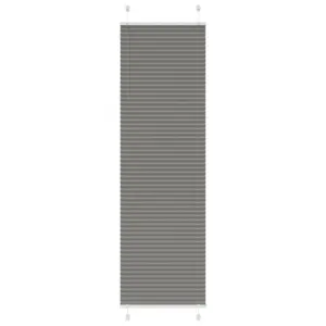 Plisseeritud ruloo antratsiithall, 55 x 200 cm, kanga laius 54,4 cm