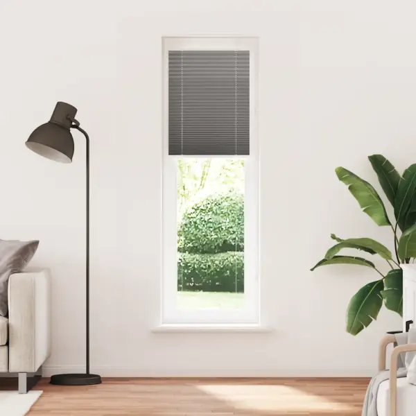 Plisseeritud ruloo antratsiithall, 55 x 200 cm, kanga laius 54,4 cm - 2