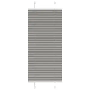 Plisseeritud ruloo antratsiithall, 60 x 150 cm, puurimisvaba paigaldusvõimalus