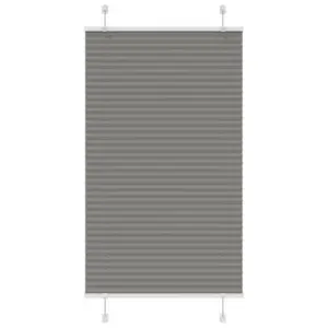 Plisseeritud ruloo antratsiithall 70 x 150 cm, kanga laius 69,4 cm