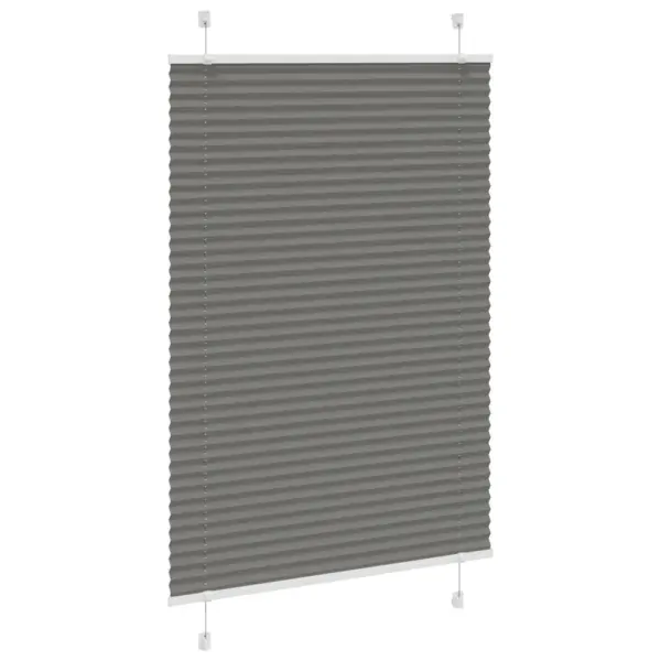 Plisseeritud ruloo antratsiithall 85 x 100 cm, kanga laius 84,4 cm – 3