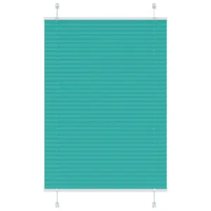 Plisseeritud aknaruloo privaatsuseks, bensiiniroheline, 90 x 150 cm, 100% polüester