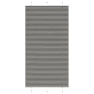 Plisseeritud ruloo antratsiithall, 105 x 200 cm, puurimisvaba paigaldusvõimalus