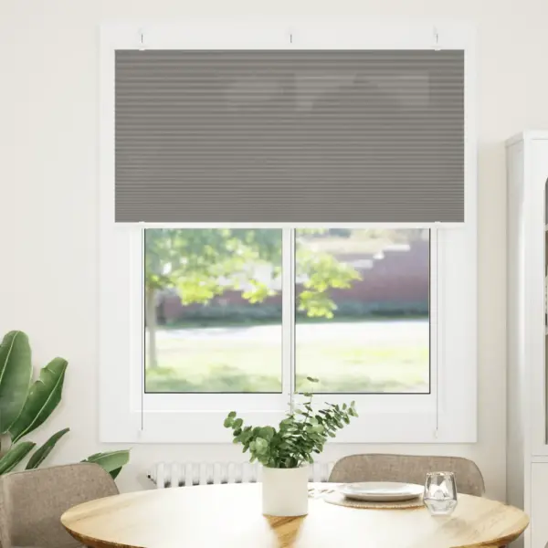 Plisseeritud ruloo antratsiithall, 120 x 150 cm, puurimiseta paigaldusvõimalusega – 2