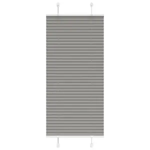 Plisseeritud ruloo antratsiithall 55 x 150 cm, kanga laius 54,4 cm