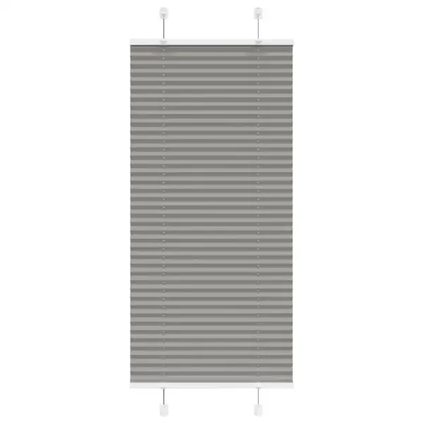 Plisseeritud ruloo antratsiithall, 60 x 100 cm, kahe paigaldusviisiga – 2