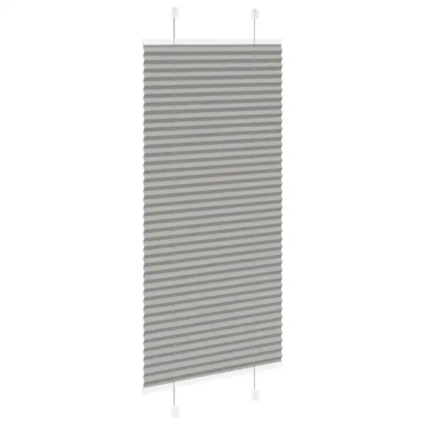 Plisseeritud ruloo antratsiithall, 65 x 100 cm, kanga laius 64,4 cm – 4