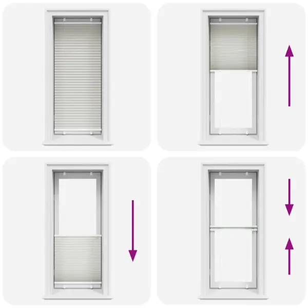 Helehall plisseeritud ruloo kahe paigaldusviisiga, 60 x 100 cm – 5