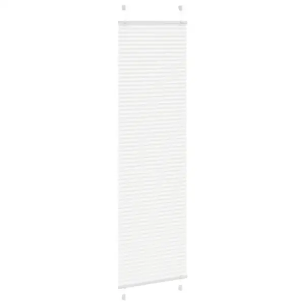 Plisseeritud ruloo privaatsuseks, valge, 60 x 200 cm, kanga laius 59,4 cm – 3