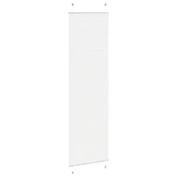 Plisseeritud ruloo privaatsuseks, valge, 60 x 200 cm, kanga laius 59,4 cm – 4