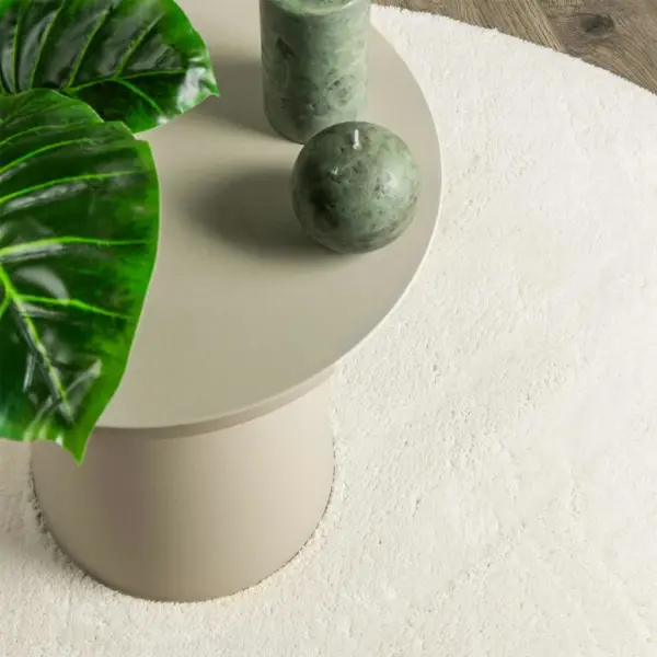 Kreemjas polüestervaip HUARTE libisemiskindla põhjaga, 140 x 200 cm – 6