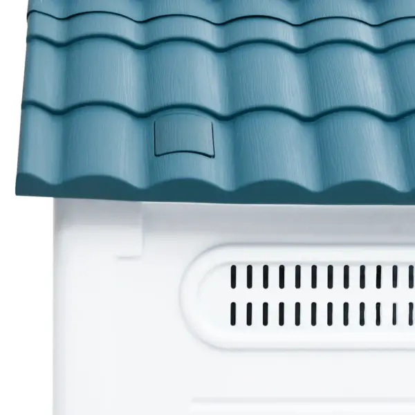 Koerakuut välitingimustesse ventilatsiooniavadega, polüpropüleen, 57 x 68 x 66 cm – 5