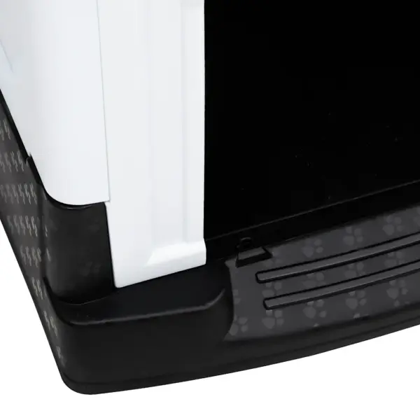 Koerakuut välitingimustesse ventilatsiooniavadega, polüpropüleen, 57 x 68 x 66 cm – 6