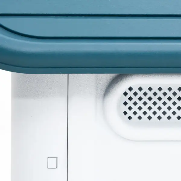 Polüpropüleenist koerakuut ventilatsiooniavadega, sinine-valge, 59 x 75 x 66 cm – 6