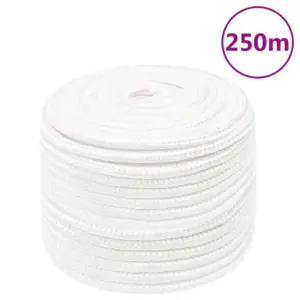 Polüpropüleenist paadiköis, täisvalge, 14 mm, 250 m rull