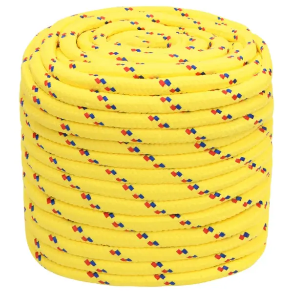Polüpropüleenist paadiköis, kollane, 16 mm, 25 m – 2