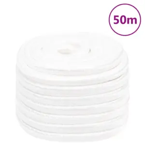 Polüpropüleenist paadiköis, täisvalge, 20 mm, 50 m