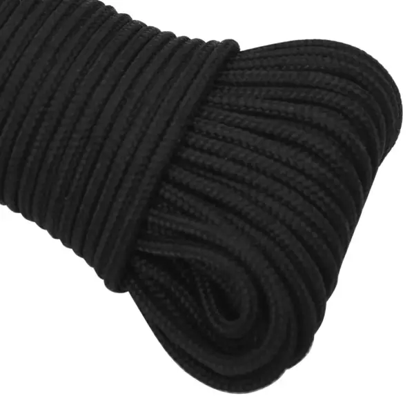 Polüpropüleenist paadiköis, must, 4 mm, 500 m – 4