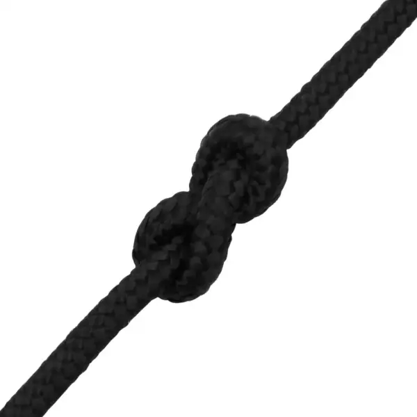 Polüpropüleenist paadiköis, must, 10 mm, 100 m rull - 5