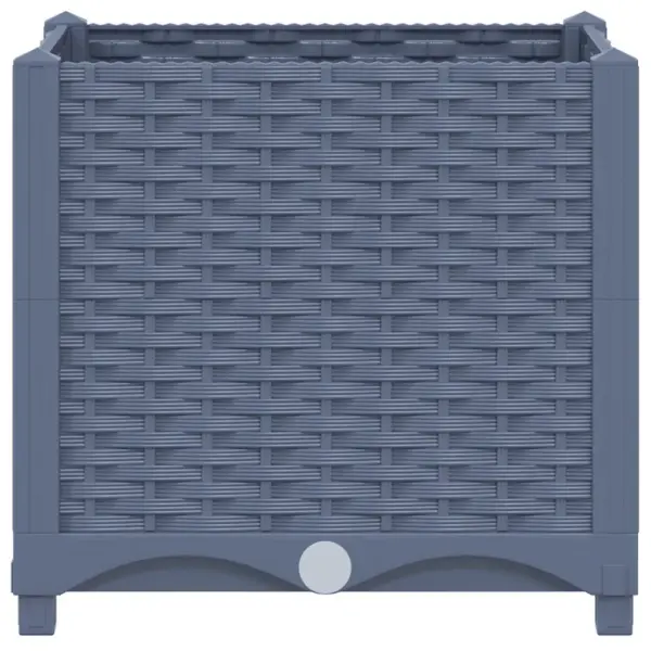 Polüpropüleenist taimekast 40 x 40 x 38 cm, sinakashall – 3