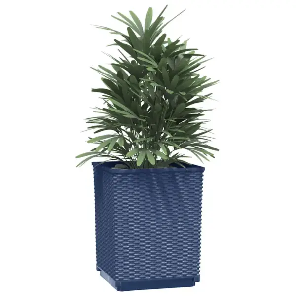 Polüpropüleenist taimekastid, 2 tk, sinine-hall, 30 x 30 x 37 cm - 3