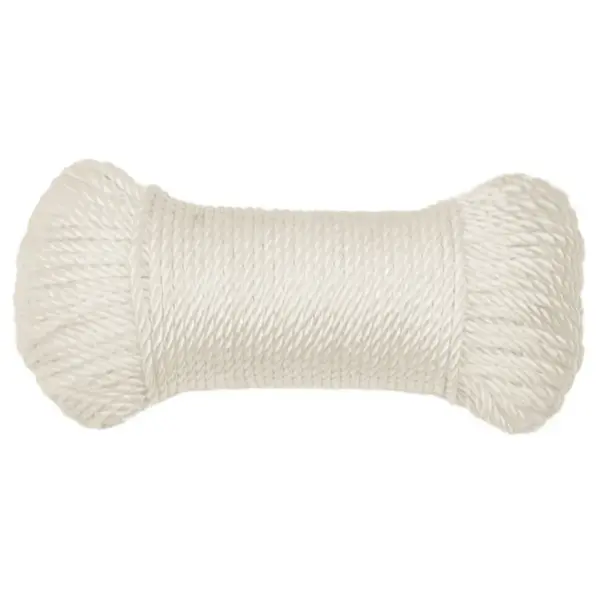 Polüpropüleenist töököis, valge, 6 mm, 100 m – 3