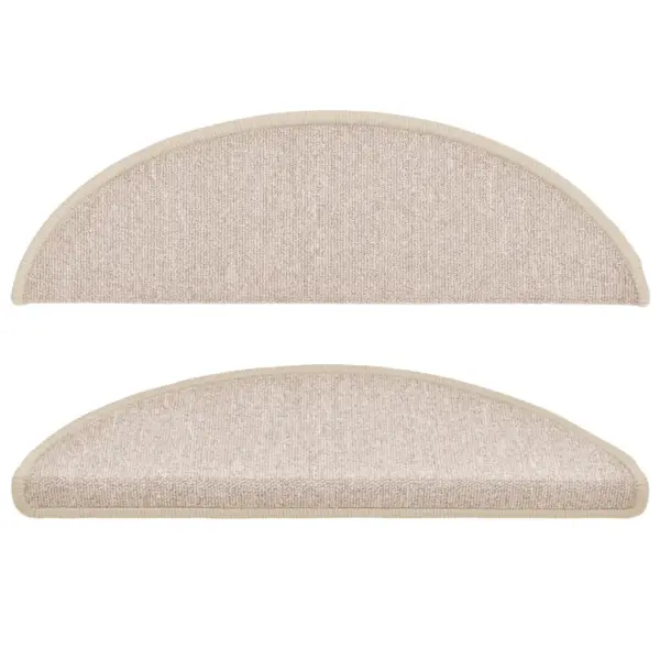 Poolringikujulised trepimatid kahepoolse teibiga, 10 tk, pruunikashall, 56 x 17 x 3 cm – 4