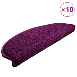 Poolringikujulised trepimatid 10 tk, violetne, 65 x 21 x 4 cm, kahepoolse teibiga