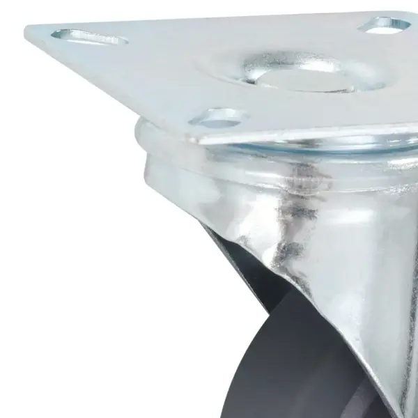 Pöörlevad rattad väikestele seadmetele ja mööblile, hall TPR, 75 mm, 4 tk – 5