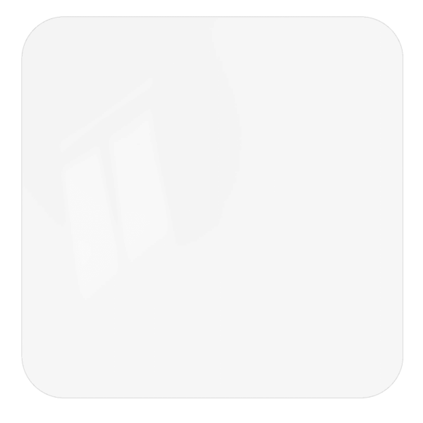 Läbipaistev kandiline põrandamatt kontoritoolile, PVC, laminaadile ja vaibale, 90 x 90 cm – 4