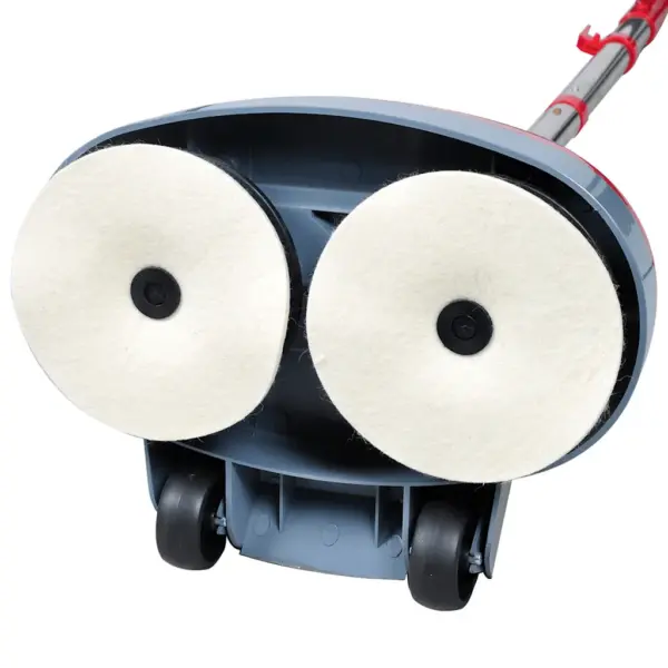 5-ühes põrandapoleerija ja -puhastaja, 180 W, 230 V, ABS korpusega, roostevabast terasest käepidemega, punane – 6