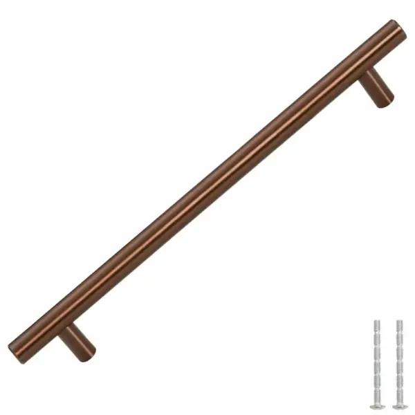 Pronksivärvi kapi käepidemed, roostevaba teras, 5 tk, ava vahe 192 mm, pikkus 256 mm – 3