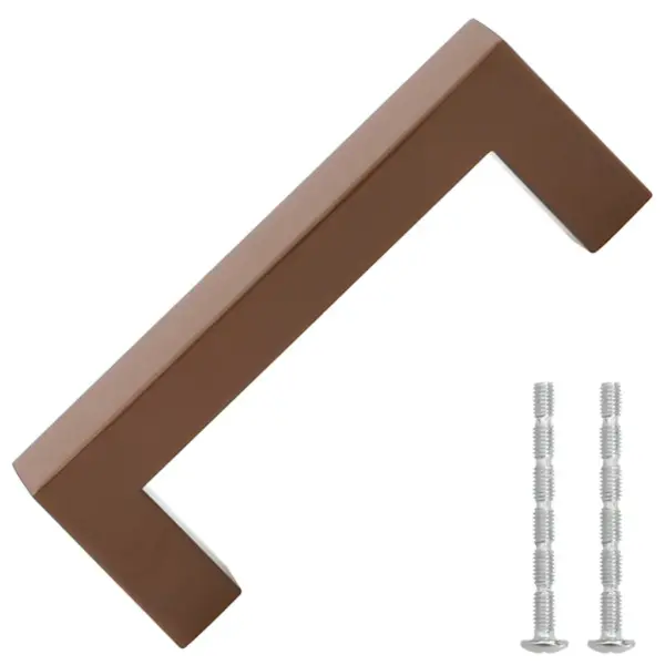 Kandilised kapi käepidemed 10 tk, pronks, roostevaba teras, 96 mm – 3