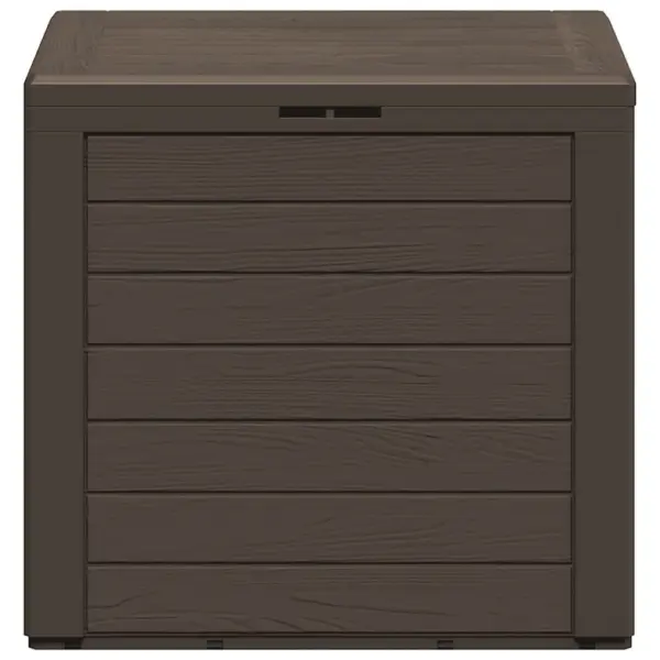 Pruun aia hoiukast lukustatava kaanega, 140 l, polüpropüleen, 58,5 x 46 x 55 cm – 6