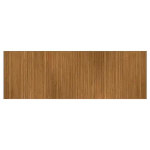 Pruun ristkülikukujuline bambusvaip, 100 x 300 cm - 2